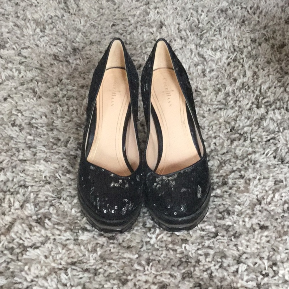 Cole Haan nikeair sequined heels 👠